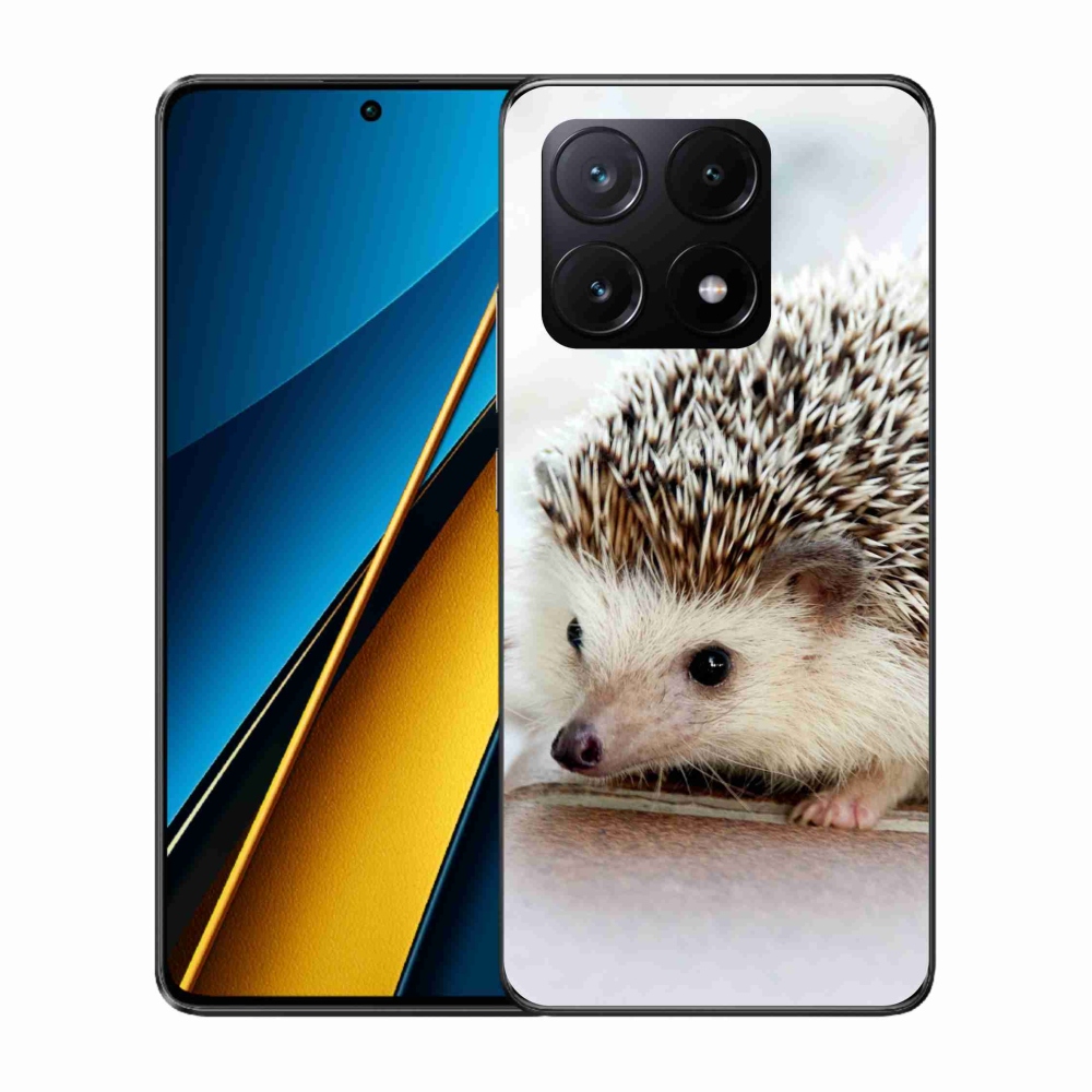 Gél borítás mmCase a Xiaomi Poco X6 Pro 5G számára - süni