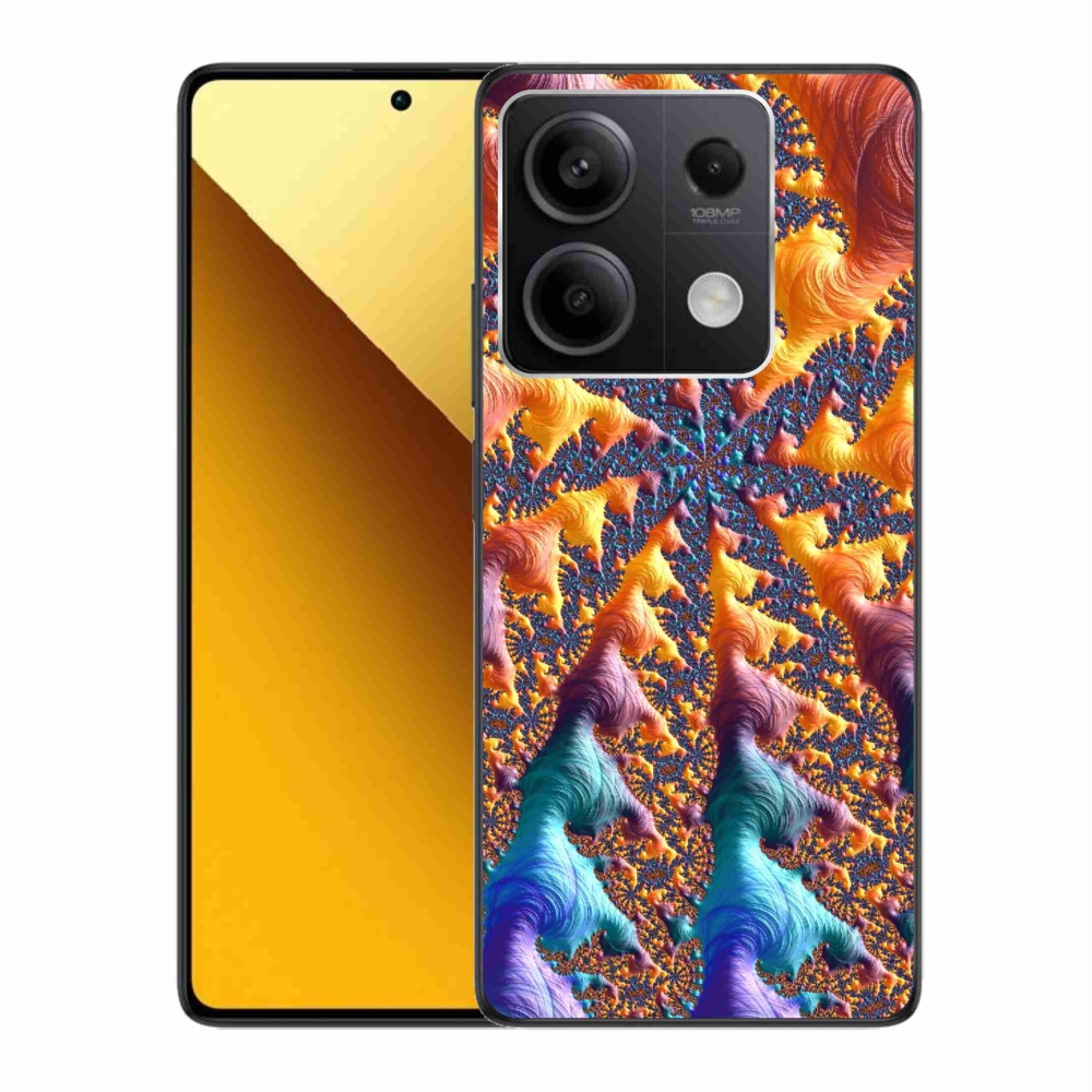 Gél borítás mmCase a Xiaomi Redmi Note 13 5G számára - absztrakt motívum 23