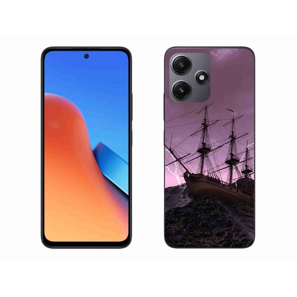 Gél borítás mmCase a Xiaomi Redmi 12 5G-hez - hajó a viharban