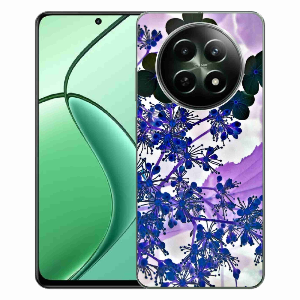 Zselés borítás mmCase a Realme 12 5G/12x 5G készülékhez - hortenzia virág