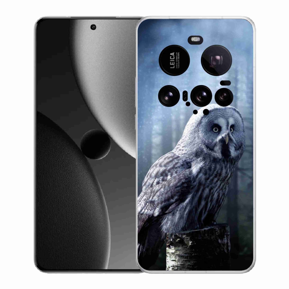 Gél borítás mmCase a Xiaomi 15 Ultra számára - bagoly