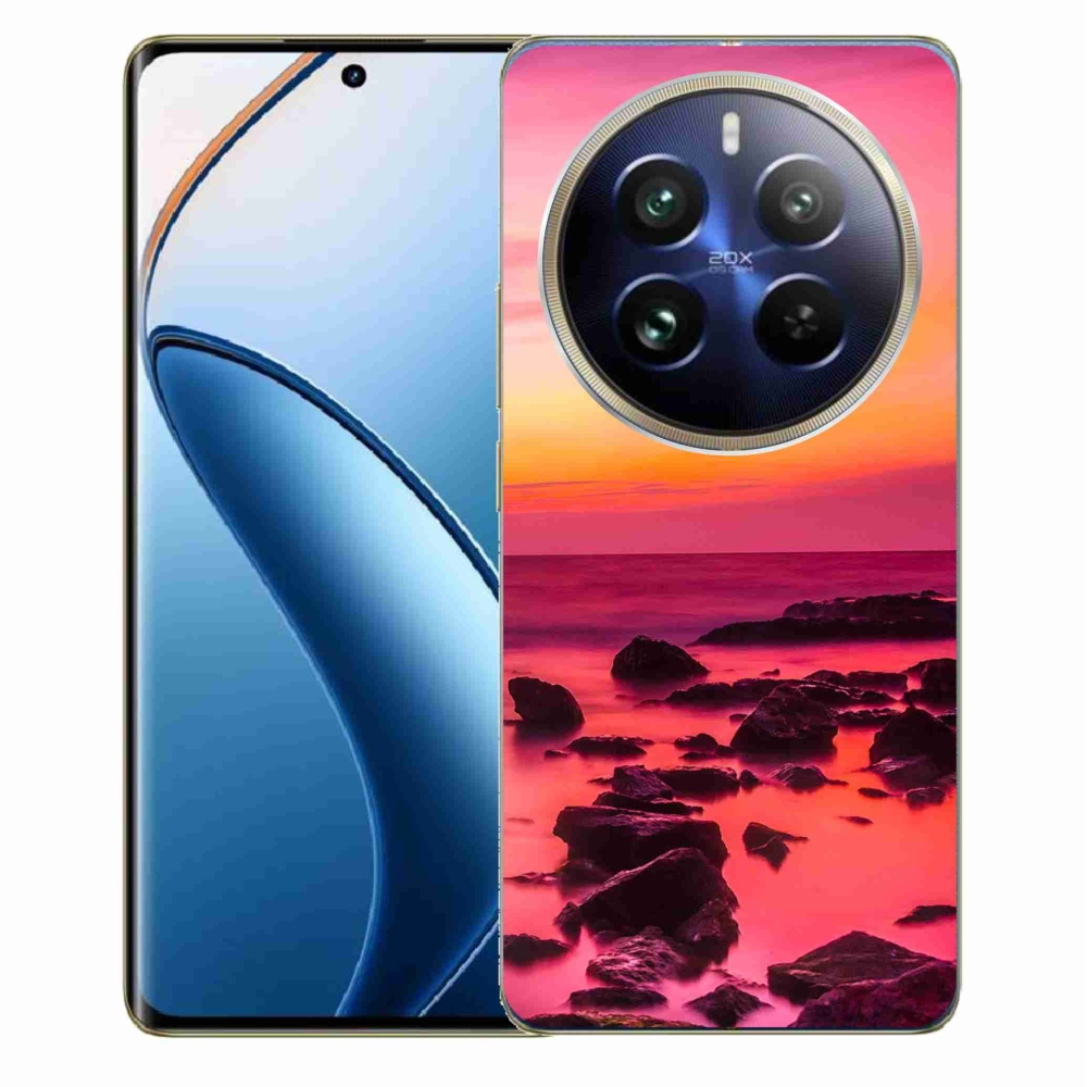 mmCase zselés borító a Realme 12 Pro 5G/12 Pro+ 5G számára - tenger és ragyogás