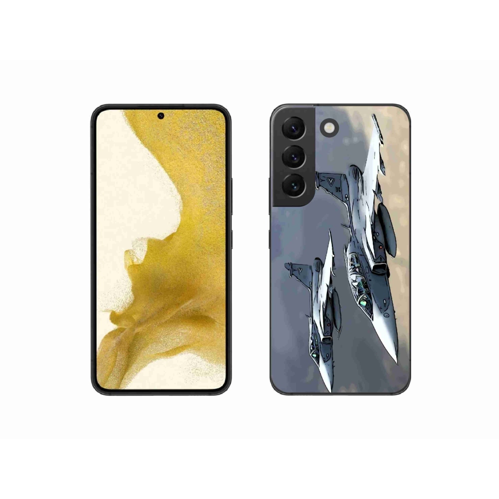 Gél borítás mmCase Samsung Galaxy S22 5G - vadászrepülők számára