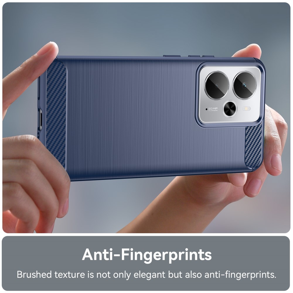 Szénálló zselés tok a Realme 14 5G/14T 5G készülékhez - kék