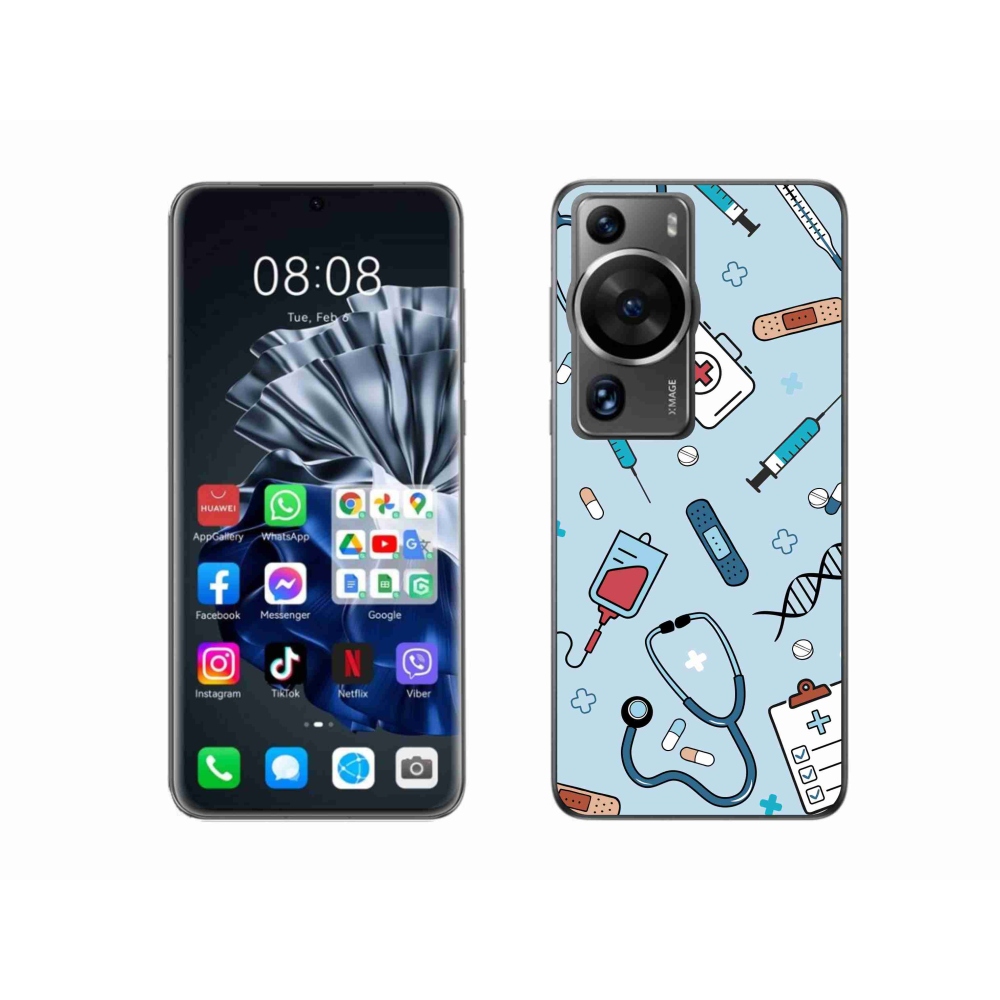 Gél borítás mmCase a Huawei P60 Pro készülékhez - egészség 1