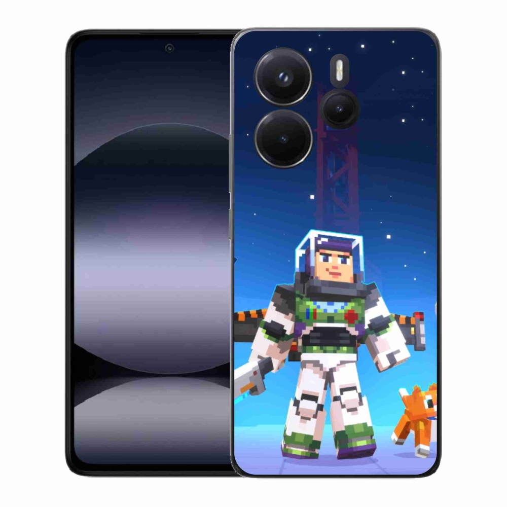 Gél borítás mmCase a Xiaomi Redmi Note 14-hez - minecraft 2