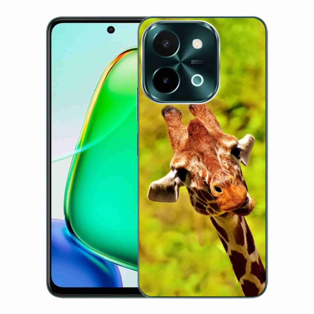 Zselés borítás mmCase a Vivo Y28-hoz - zsiráf