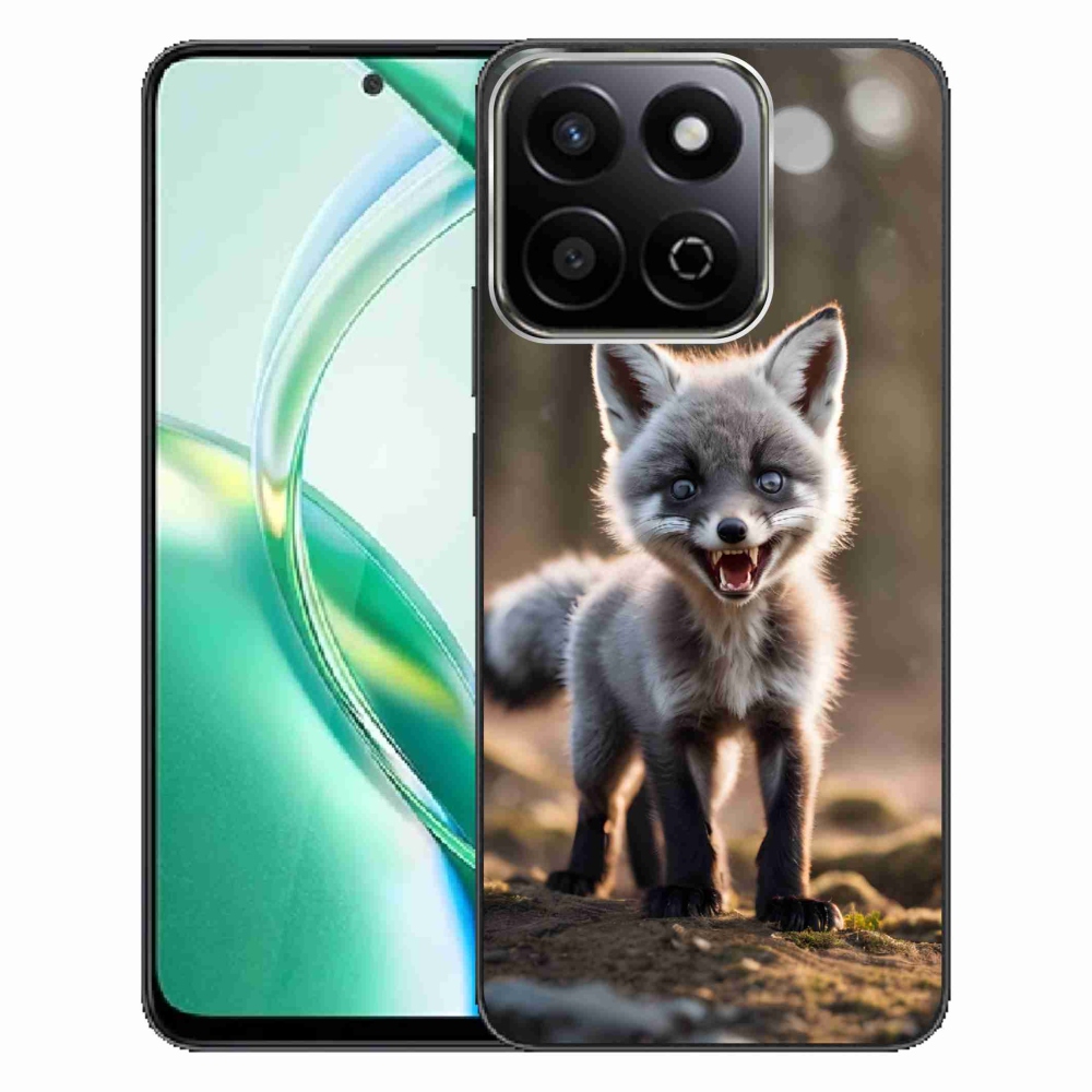 Zselés borítás mmCase a Honor 200 Smart 5G készülékhez - angry fox