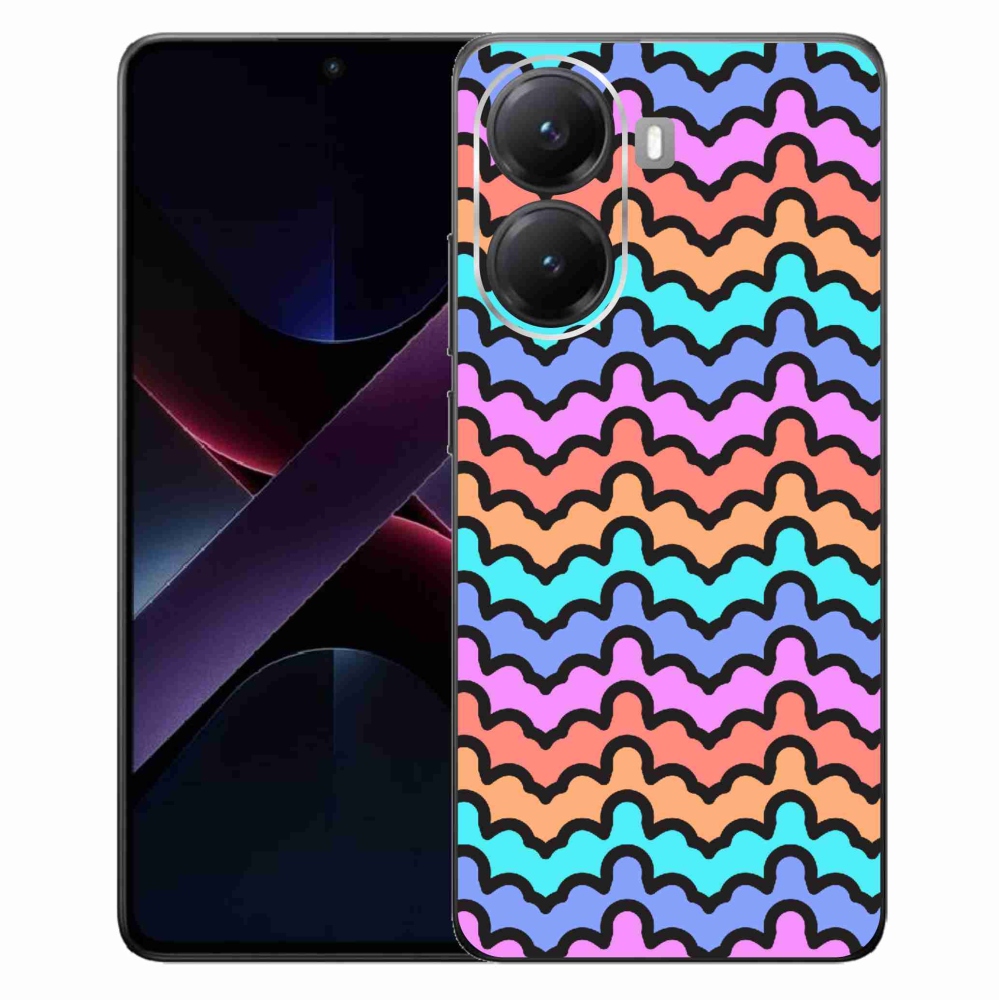 Gél borítás mmCase a Xiaomi Poco X7 Pro 5G számára - absztrakt motívum 30
