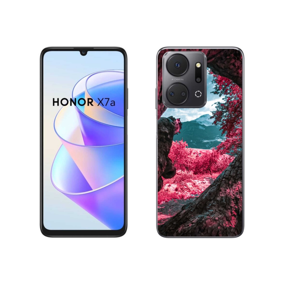 Zselés borítás mmCase a Honor X7a készülékhez - hegyi kilátás