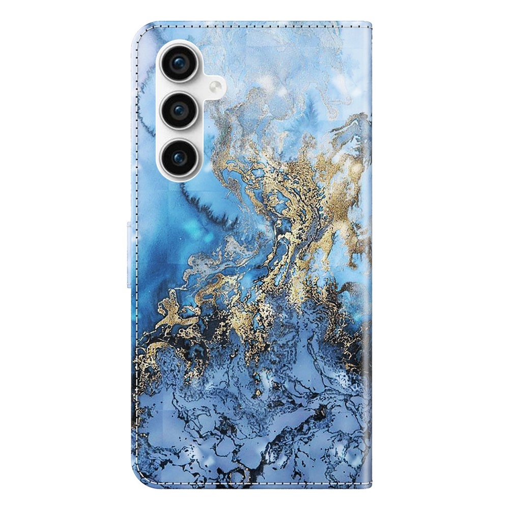 Nyomtatott könyv tok Samsung Galaxy S23 FE készülékhez - absztrakt minta