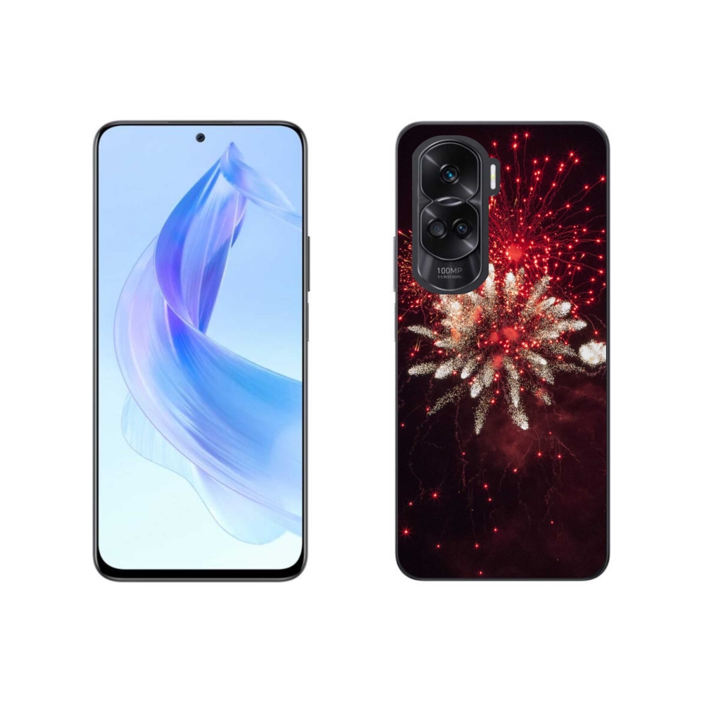 Zselés borítás mmCase a Honor 90 Lite-hoz - tűzijátékok