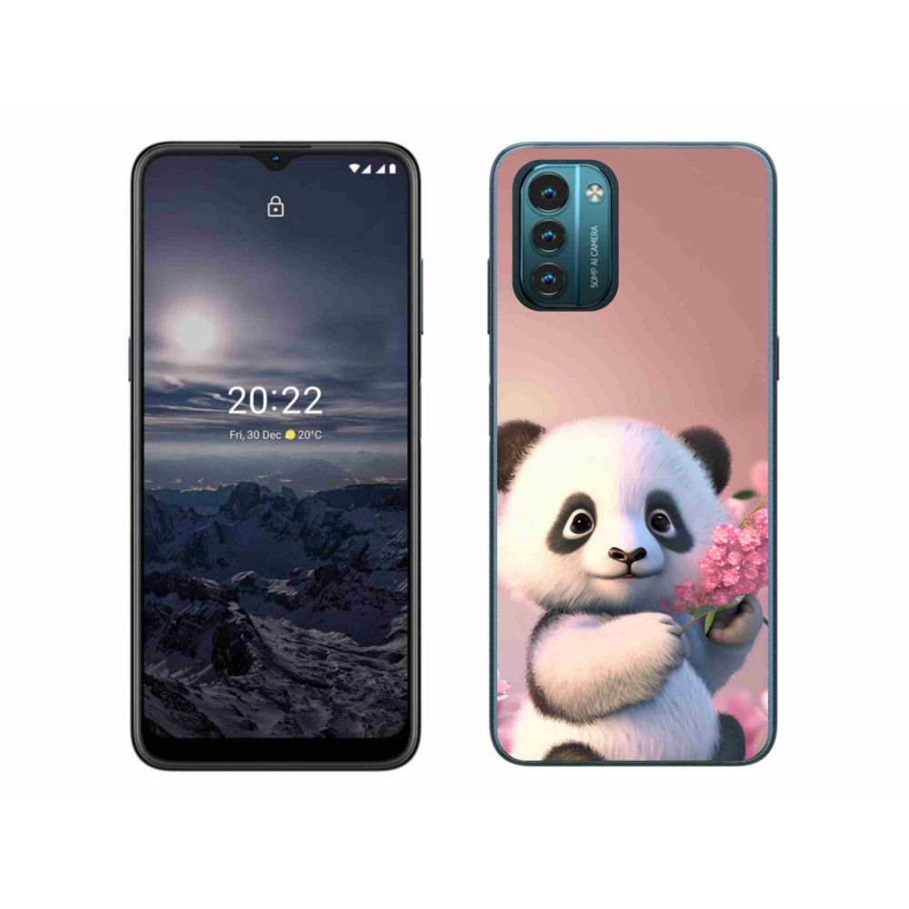 Zselés borítás mmCase a Nokia G11/G21 készülékhez - aranyos panda