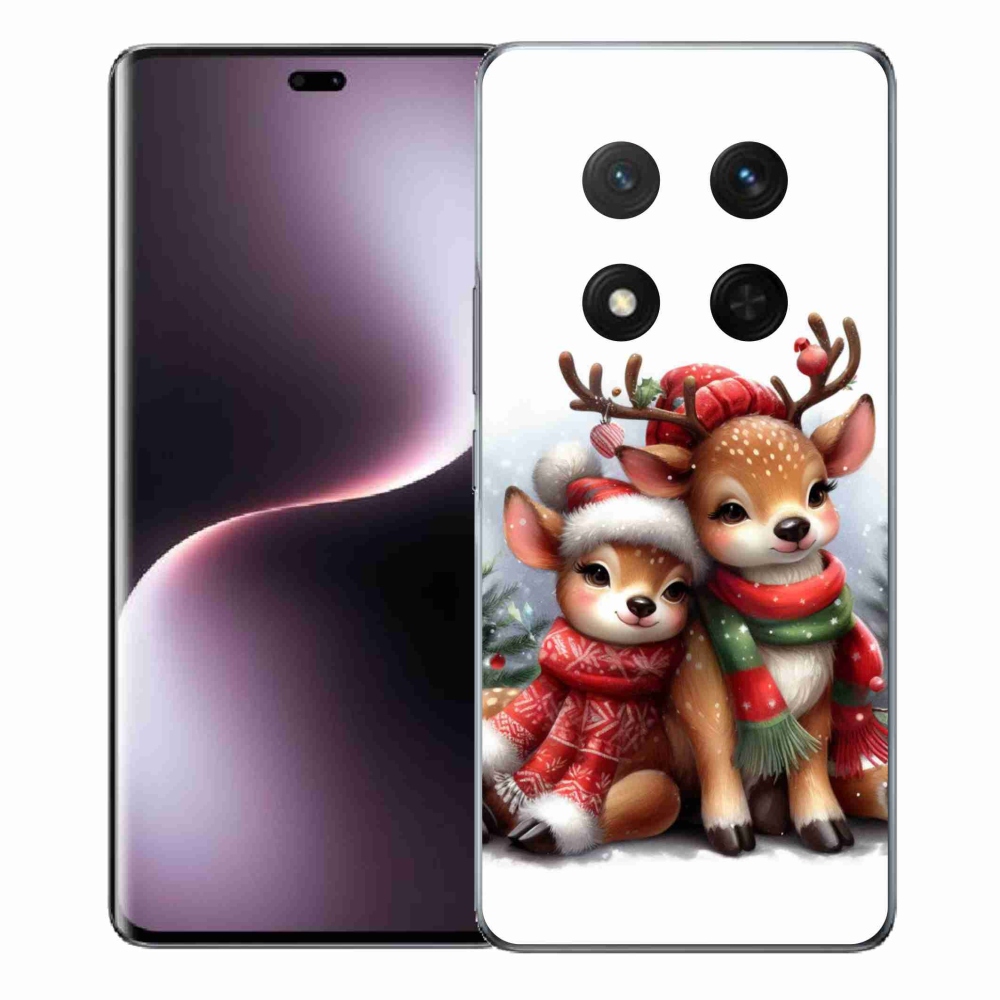 Gél borítás mmCase a Honor Magic 7 Lite 5G készülékhez - karácsonyi rénszarvas