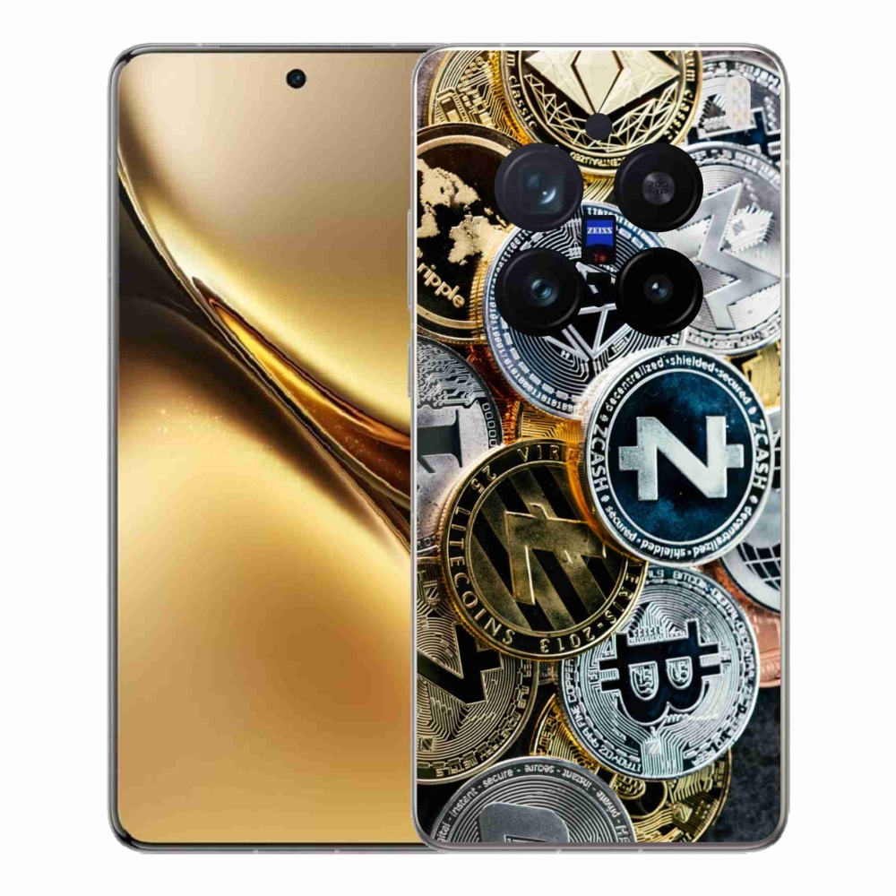 Gél borítás mmCase a Vivo X200 Pro 5G számára - kriptovaluták