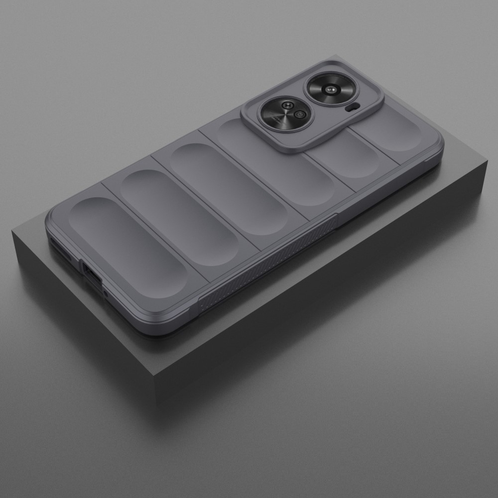 Rugg tartós zselés tok Huawei Nova 12 SE-hez - sötétszürke