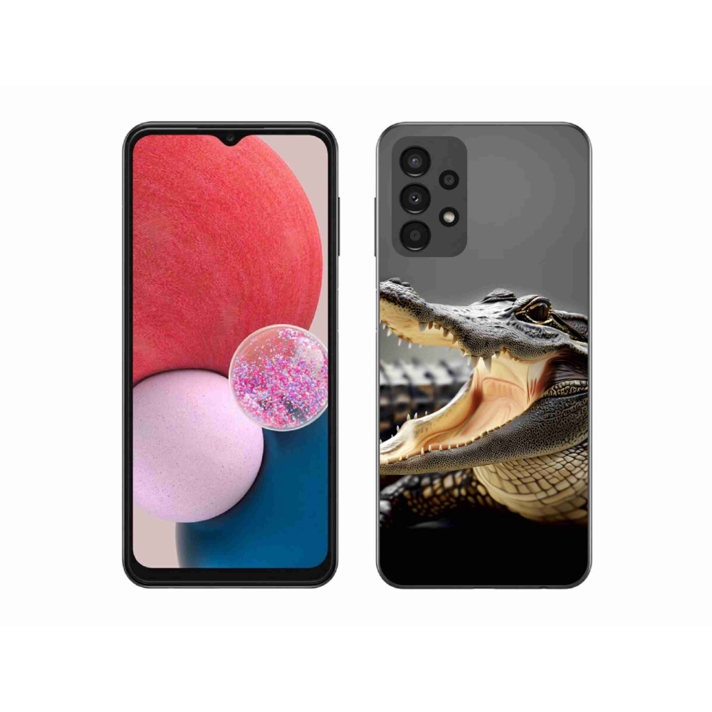 Zselés borítás mmCase Samsung Galaxy A13 4G - krokodil