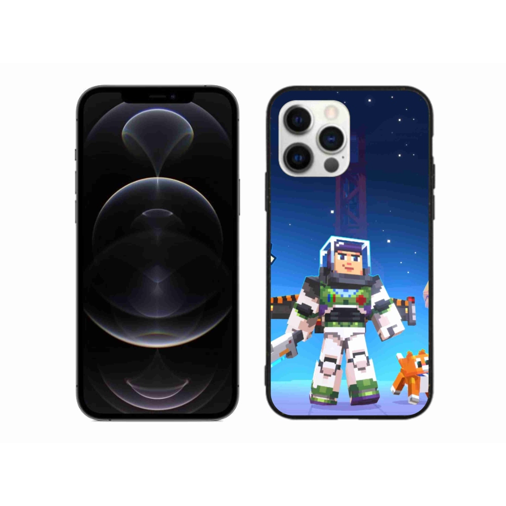Gél borítás mmCase iPhone 12 Pro Max készülékhez - minecraft 2