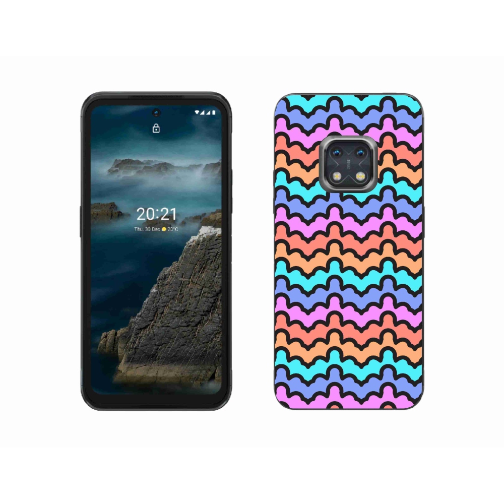 Zselés borítás mmCase a Nokia XR20 készülékhez - absztrakt motívum 30