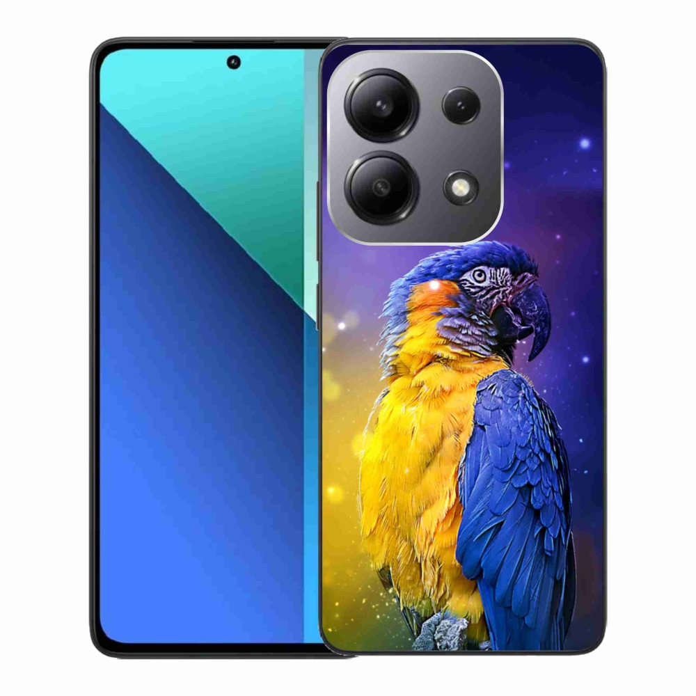 Gél tok mmCase a Xiaomi Redmi Note 13-hoz - papagáj ara 1