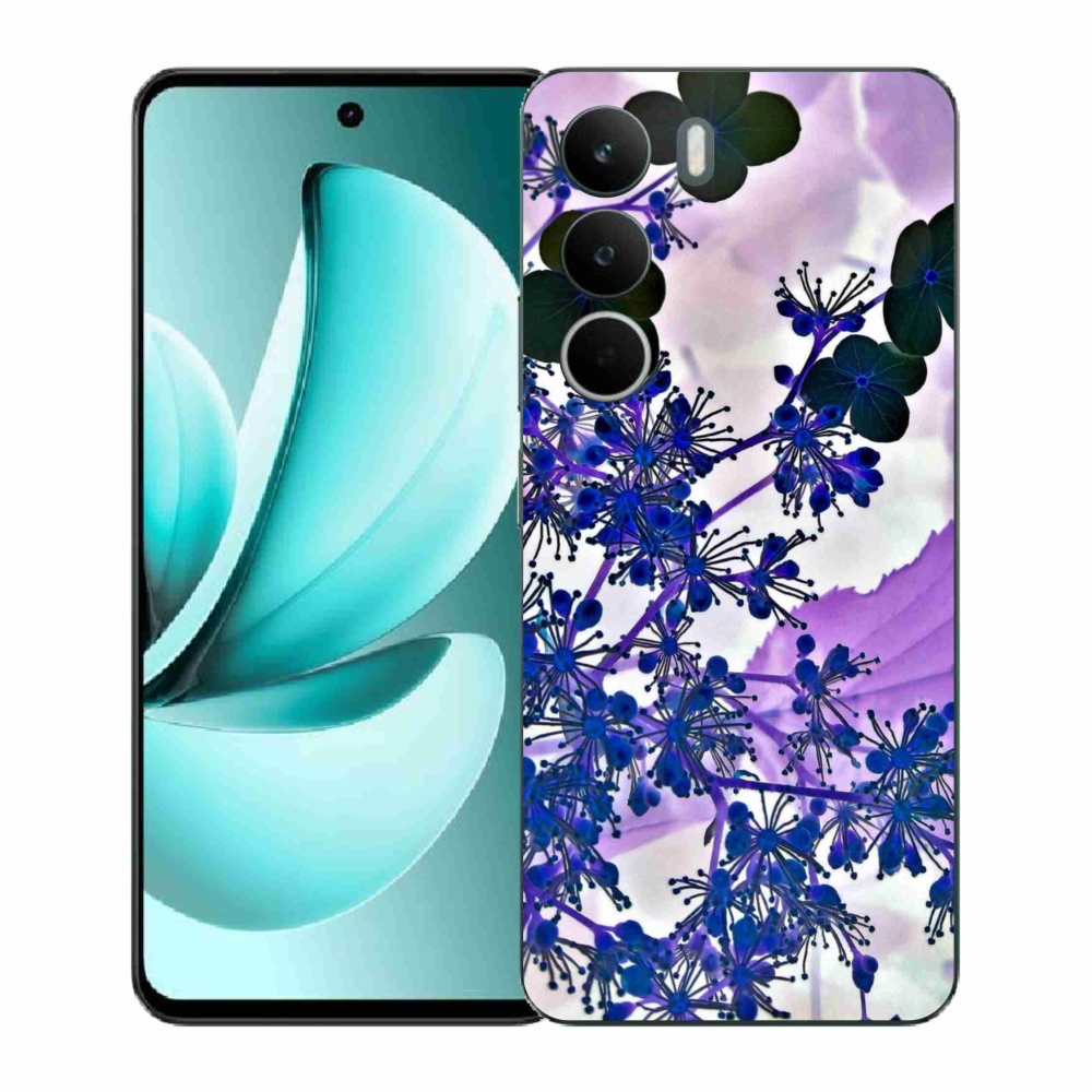 Gél borító mmCase a Realme C71 készülékhez - hortenzia virág