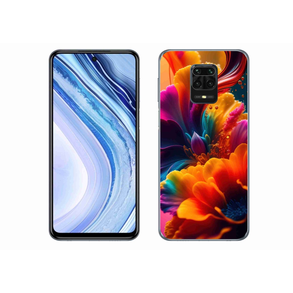 Gél borítás mmCase a Xiaomi Redmi Note 9S-hez - absztrakt motívum 2