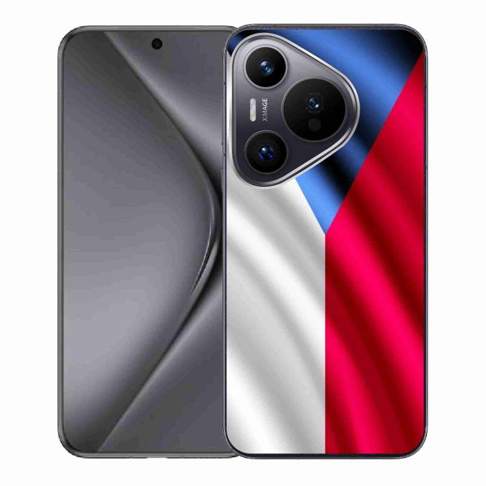 Gél borító mmCase a Huawei Pura 70 - cseh zászlóhoz