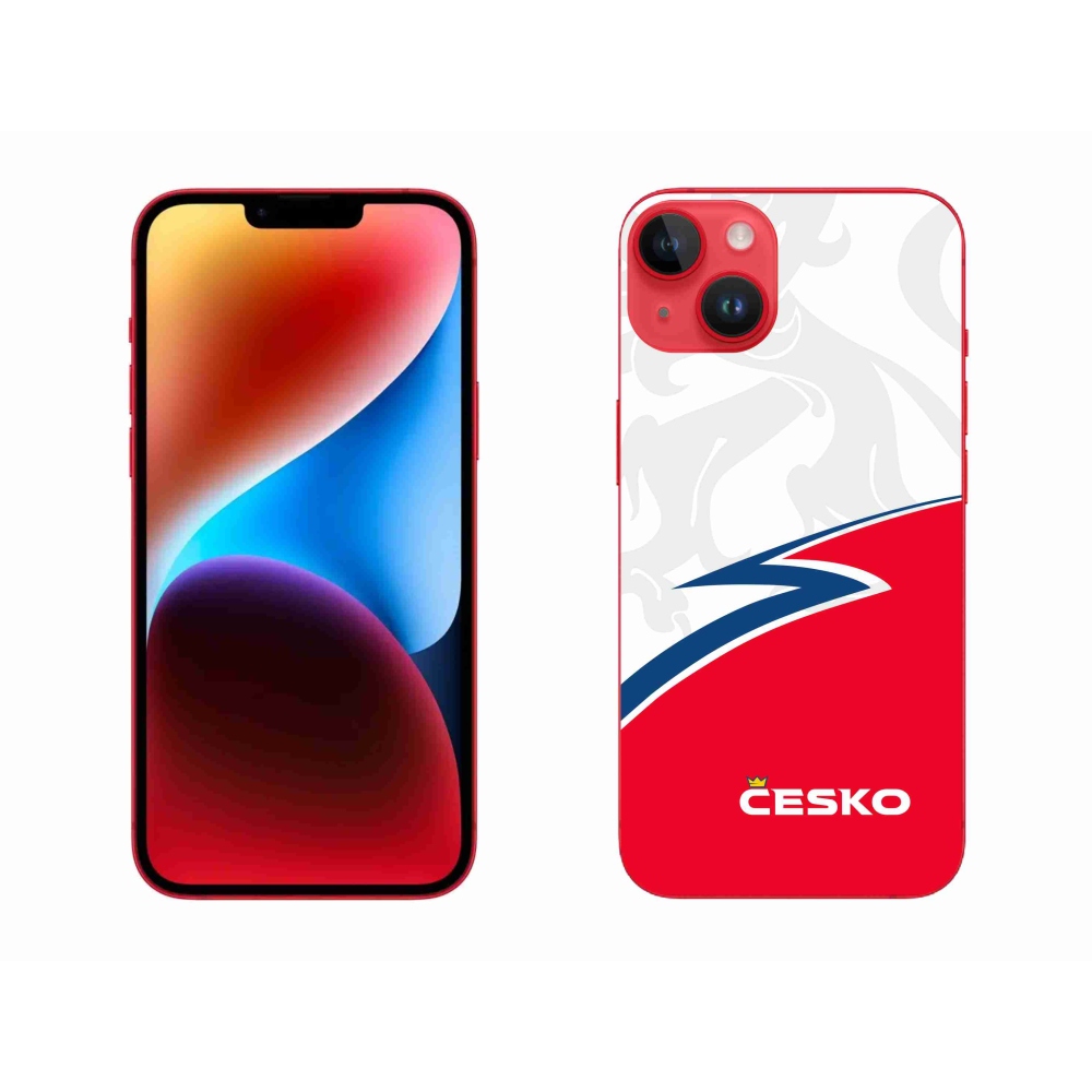 Zselés borítás mmCase iPhone 14 Plus készülékhez - Csehország 1