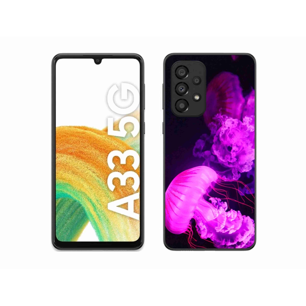 Zselés borítás mmCase Samsung Galaxy A33 5G - medúza 1