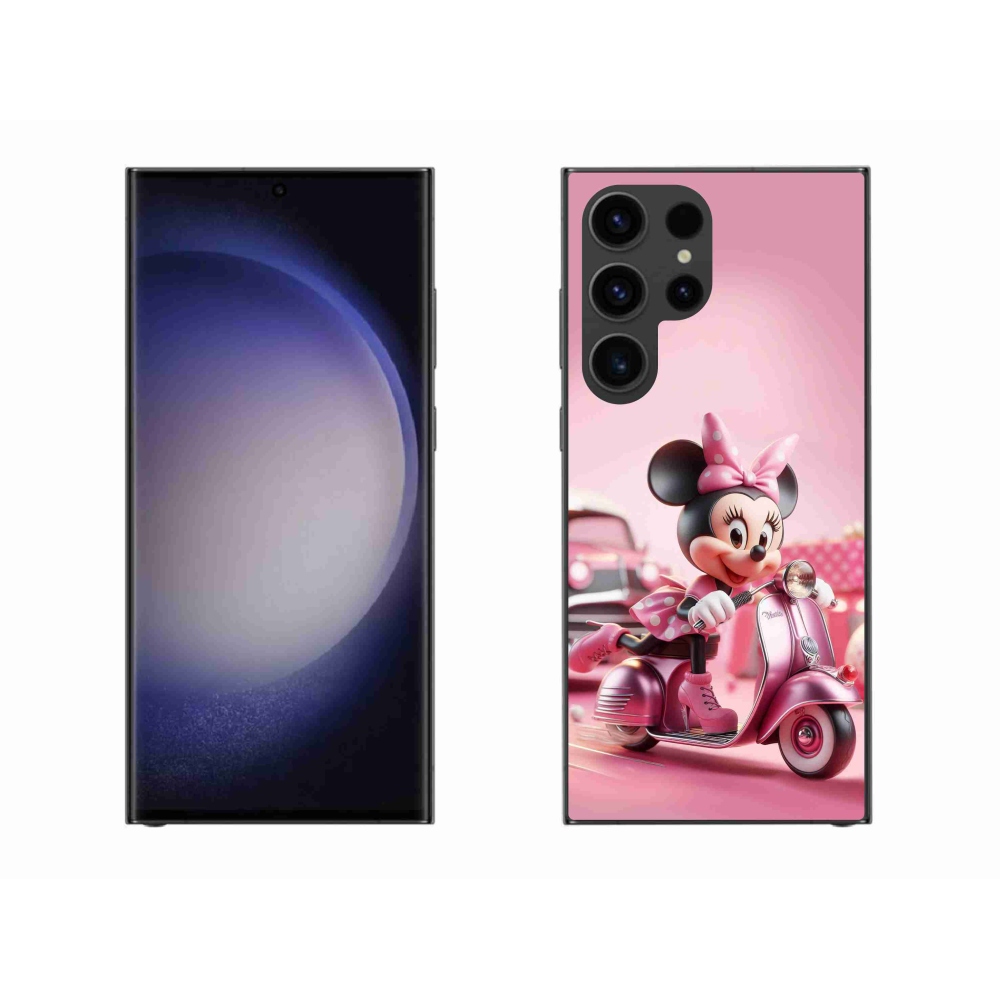Gél védőhuzat mmCase Samsung Galaxy S23 Ultra 5G - minnie 1
