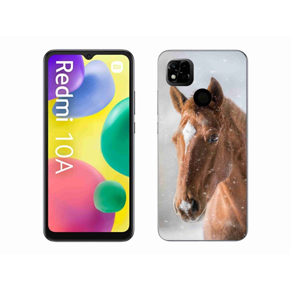 Gél borítás mmCase a Xiaomi Redmi 10A - barna ló 2