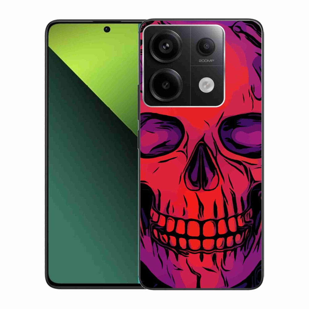 Gél tok mmCase a Xiaomi Redmi Note 13 Pro 5G/Poco X6 5G számára - koponya