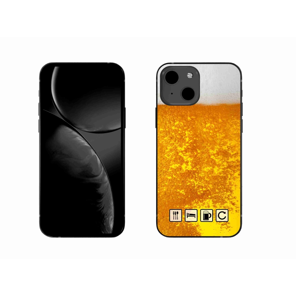 Zselés borítás mmCase iPhone 13 6.1 - sör motívumhoz 3