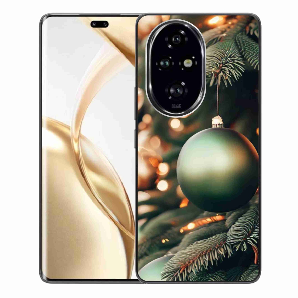 Gél borítás mmCase a Honor 200 Pro 5G számára - karácsonyi dekorációk 1