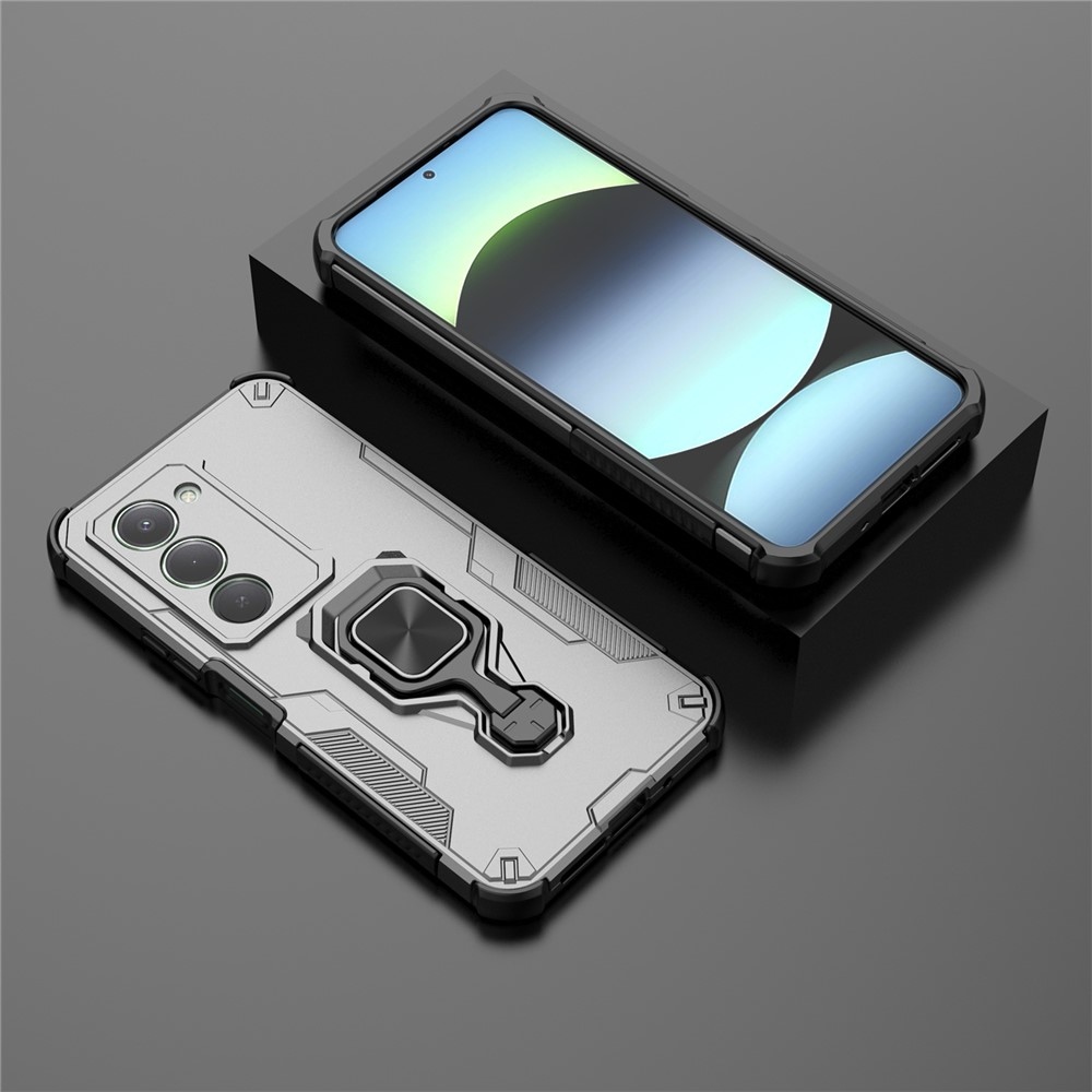 Gyűrűálló borítás a Xiaomi Redmi 15 5G (169mm) készülékhez - szürke