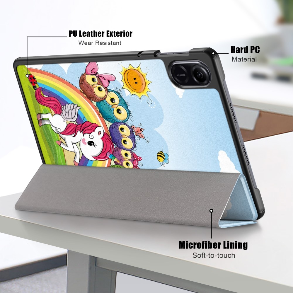 Nyomtatás intelligens záró tok a Honor Pad X9 készülékhez - állatok