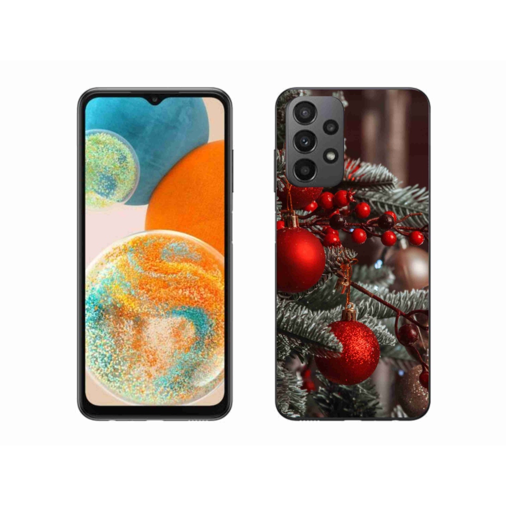 Gél borítás mmCase Samsung Galaxy A23 4G/5G - karácsonyi dekoráció 2