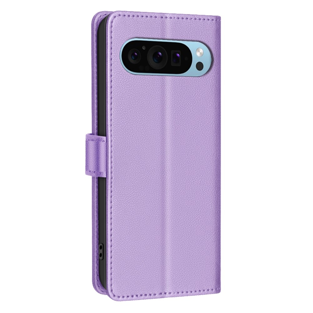 BNF pénztárca tok Google Pixel 9/9 Pro készülékhez - lila
