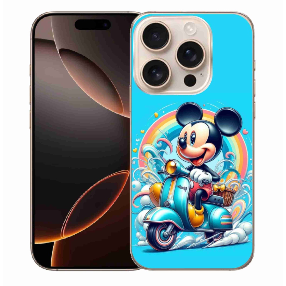 Zselés borítás mmCase iPhone 16 Pro Max készülékhez - mickey egér 2