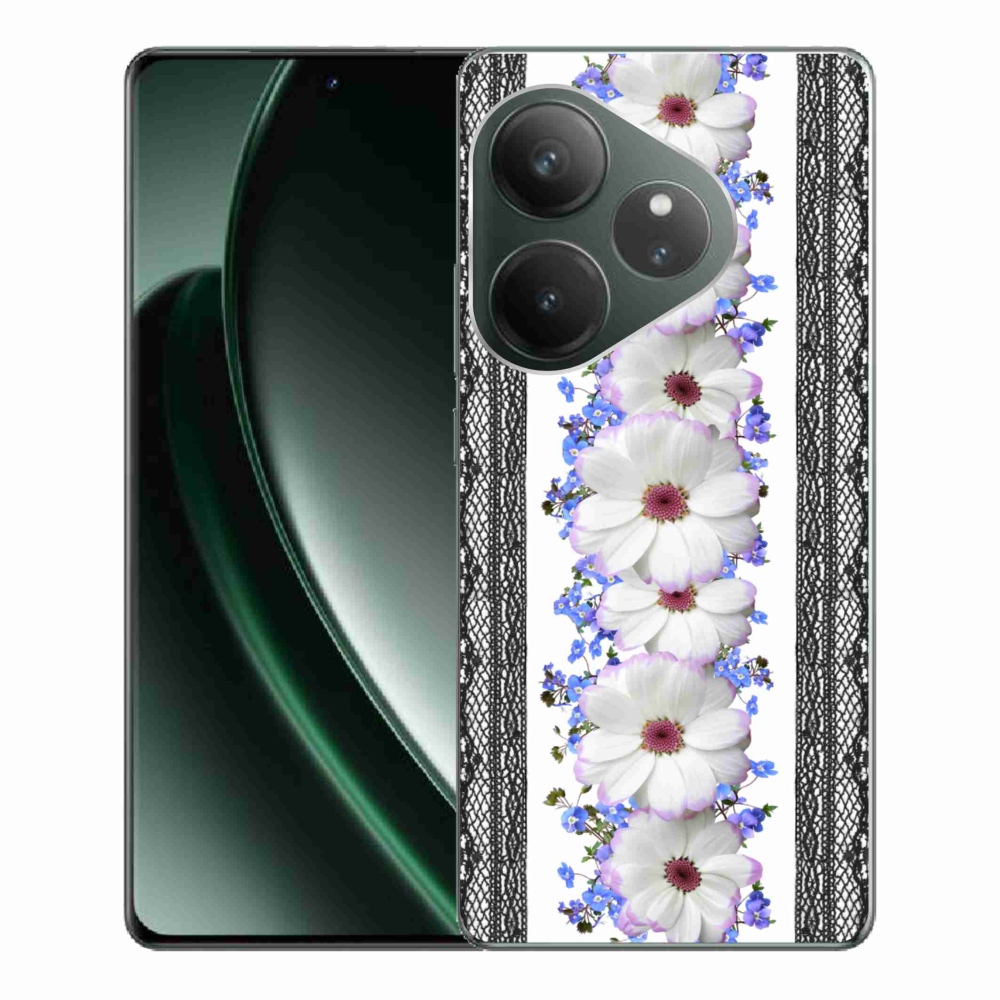 Gél borítás mmCase a Realme GT 6 5G/GT 6T 5G - virágok 8