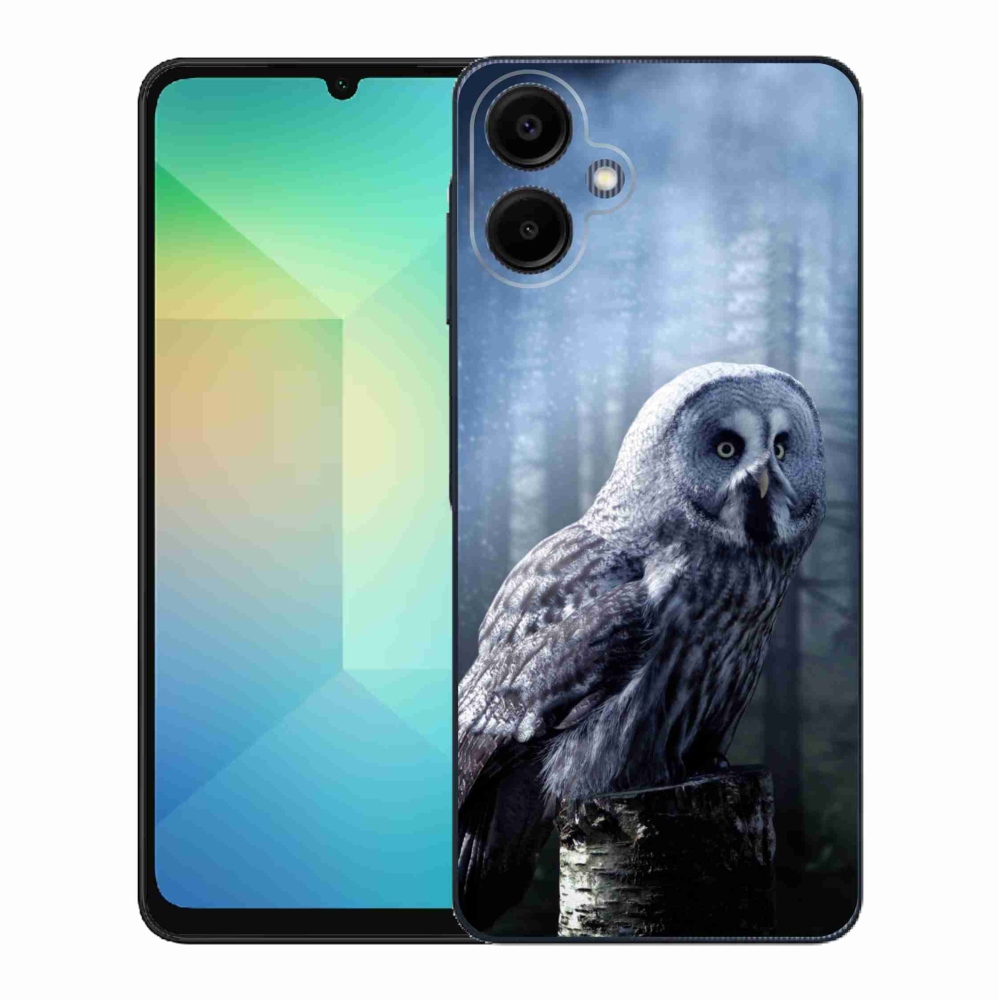 Zselés borítás mmCase Samsung Galaxy A06 4G - bagoly