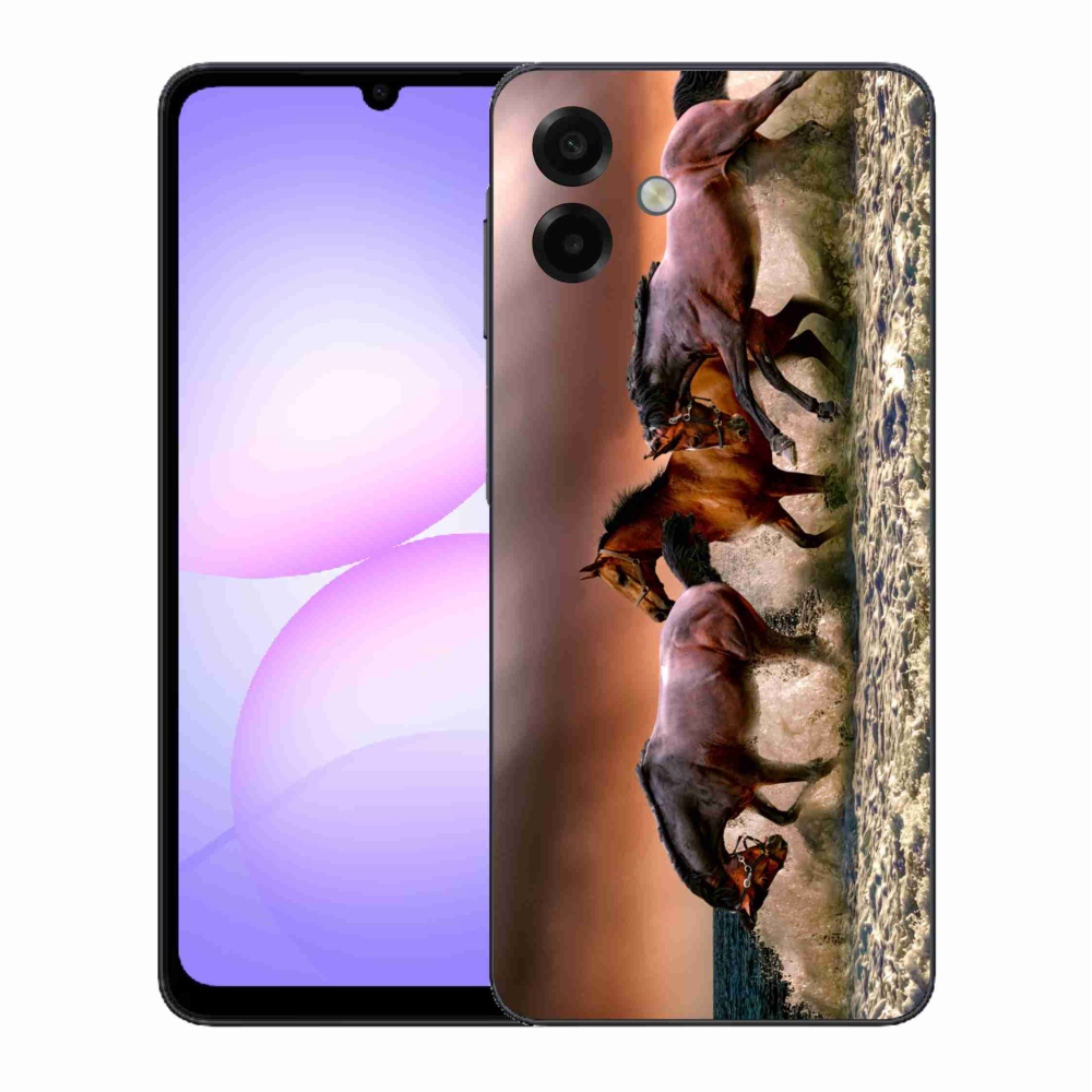 Zselés borítás mmCase Samsung Galaxy A07 4G - lovak 1