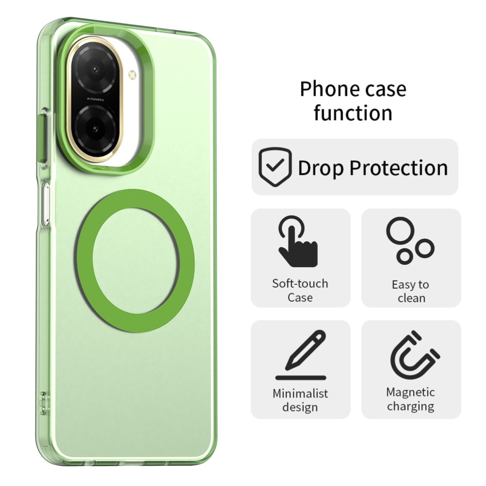 Candy zselés tok MagSafe-val Xiaomi Redmi A5 (171.7x77.8x8.3mm) - zöld