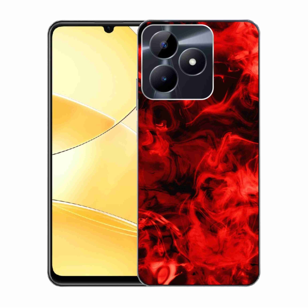 Zselés borító mmCase a Realme C51/C53 készülékhez - absztrakt minta 11