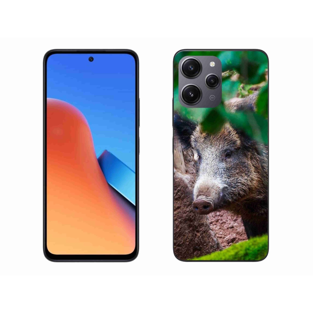 Gél borítás mmCase a Xiaomi Redmi 12-hez - vaddisznó