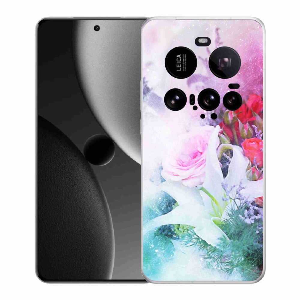 Gél borító mmCase a Xiaomi 15 Ultra - virágok 4