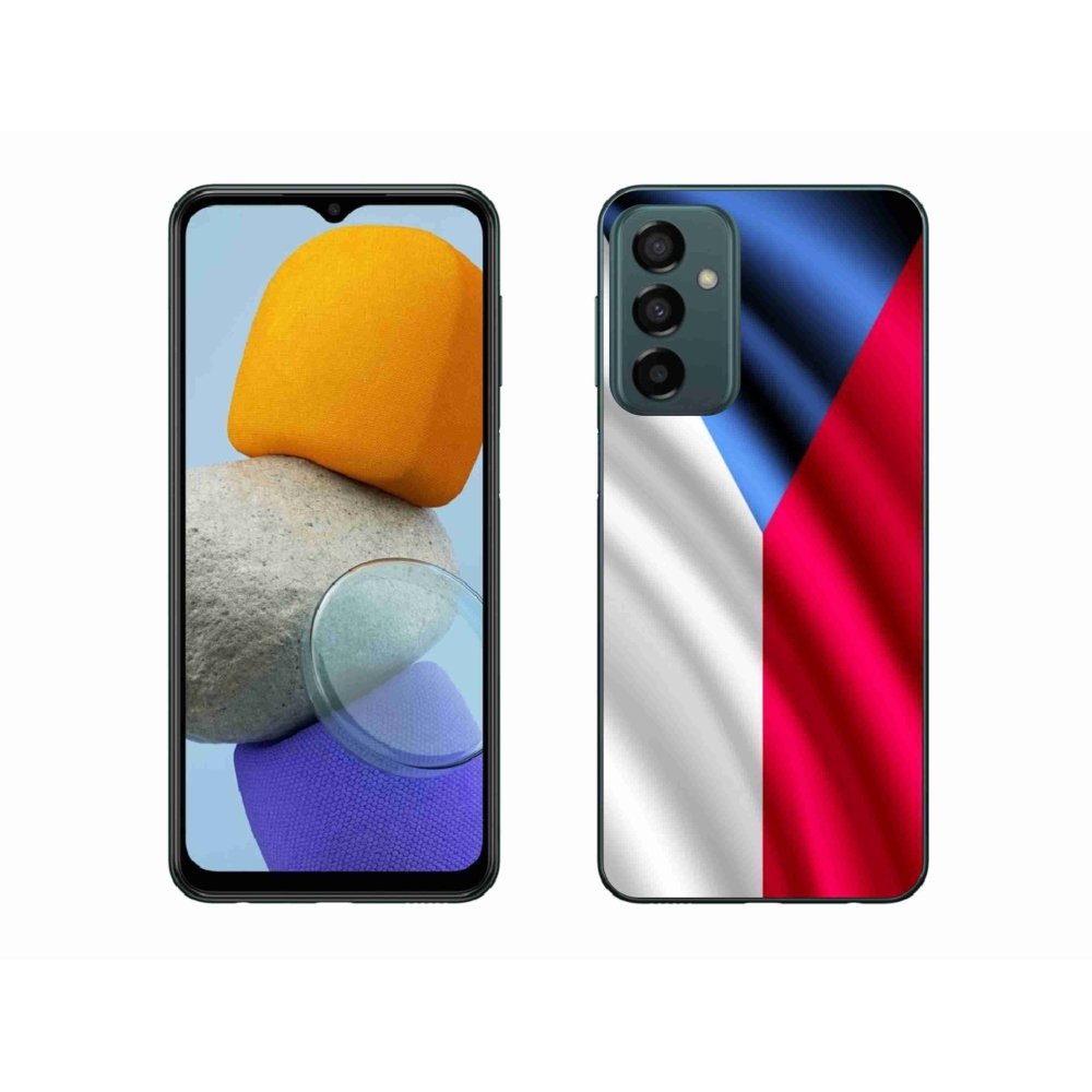 Gél védőhuzat mmCase Samsung Galaxy M23 5G - cseh zászlóhoz