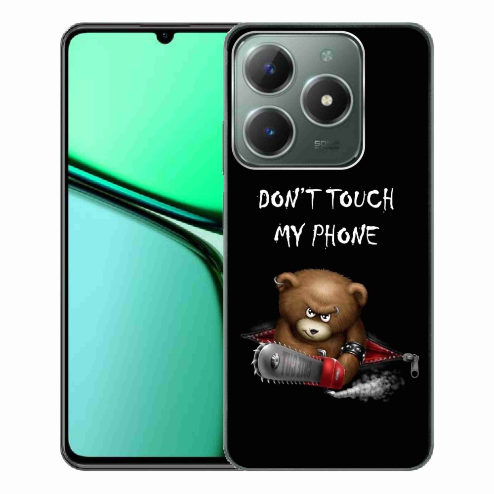 Gél borítás mmCase a Realme C61 készülékhez - ne érintse meg a telefont