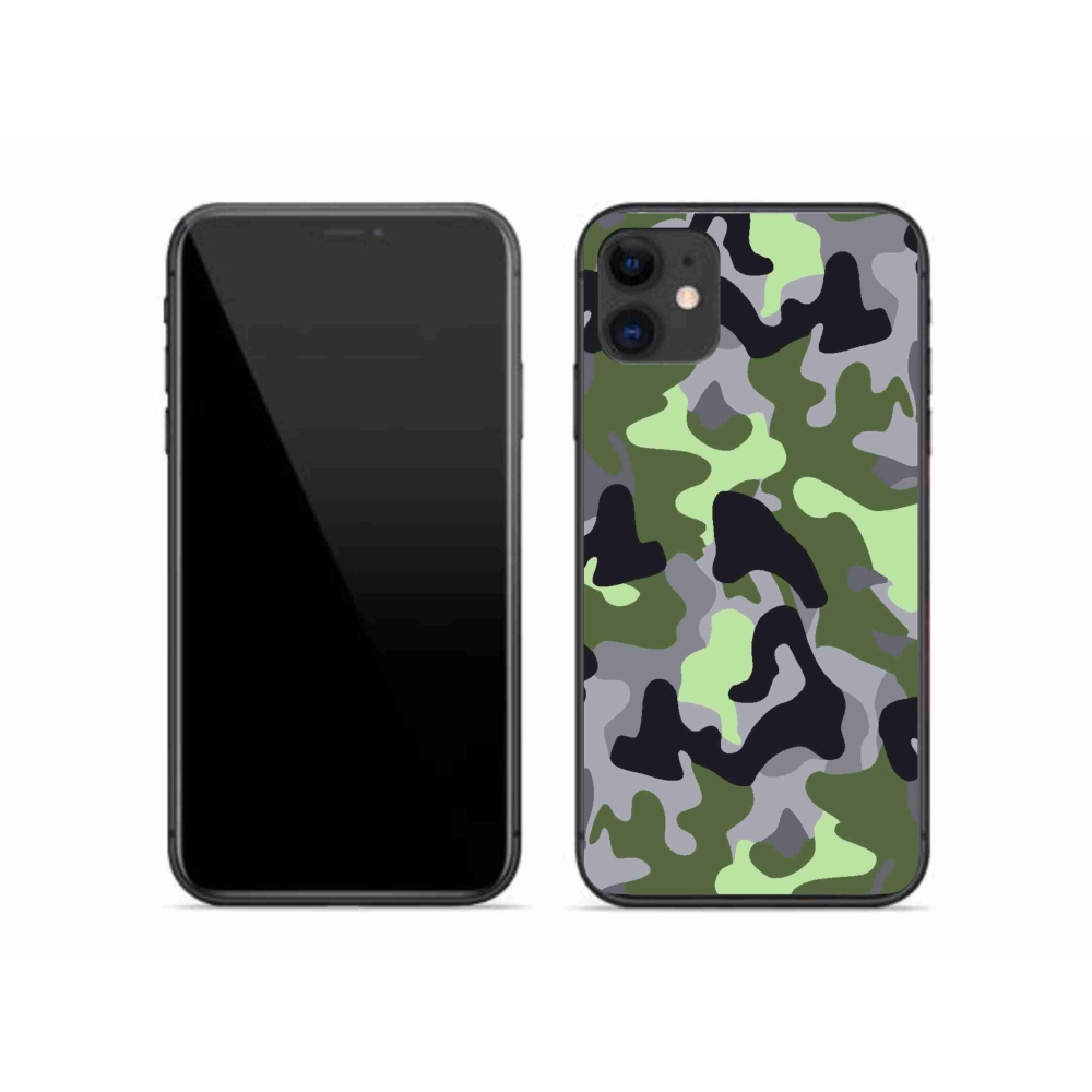 Zselés borítás mmCase iPhone 11 készülékhez - terepszínű minta 7