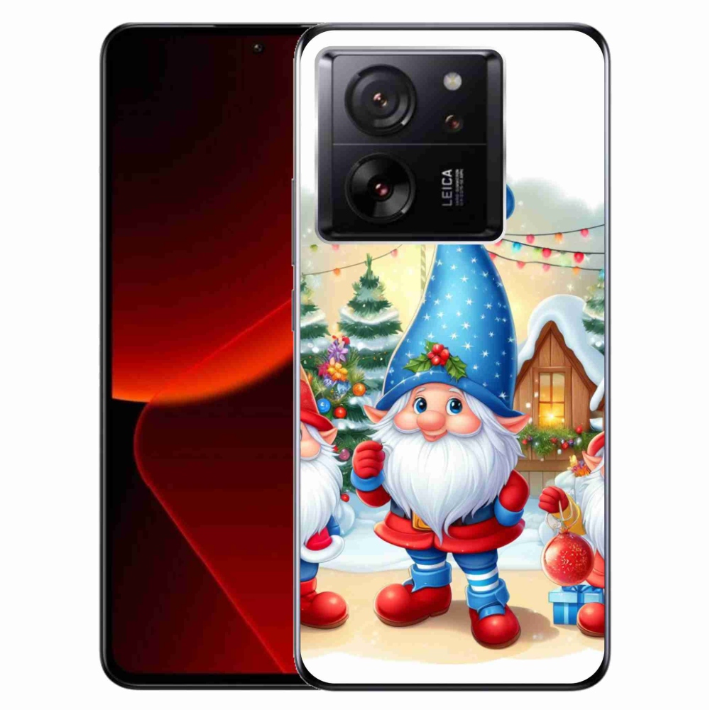 Gél borítás mmCase a Xiaomi 13T/13T Pro számára - Karácsonyi manók